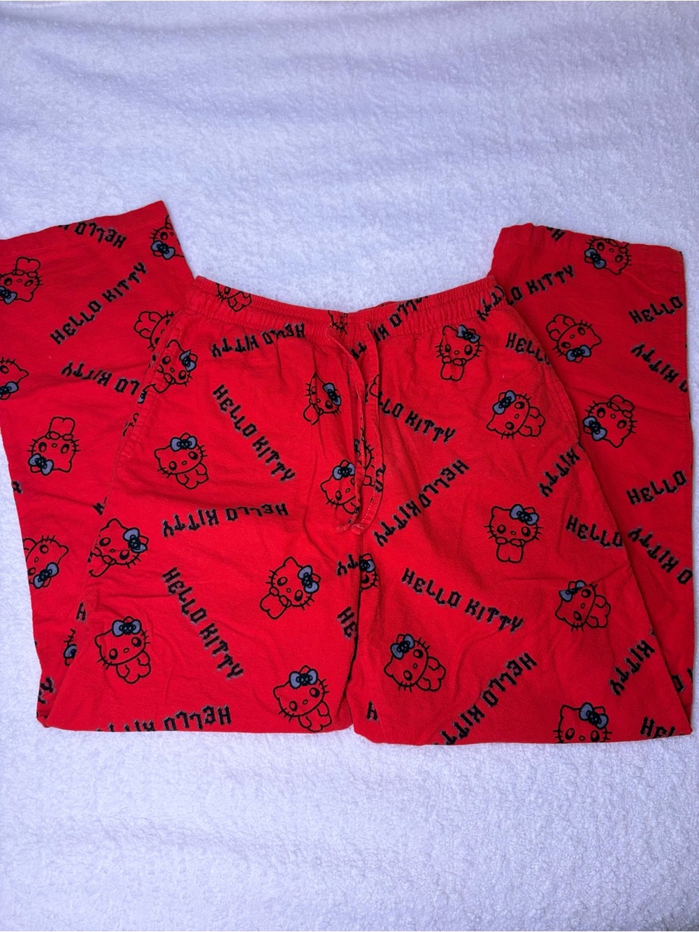 Gothic Hello Kitty Pajama Pants 🤍